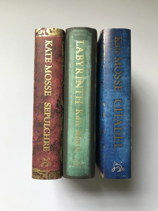 Kate - Languedoc Trilogy - Labyrinth, Sepulcher and Citadel - First UK Editions All SIGNED