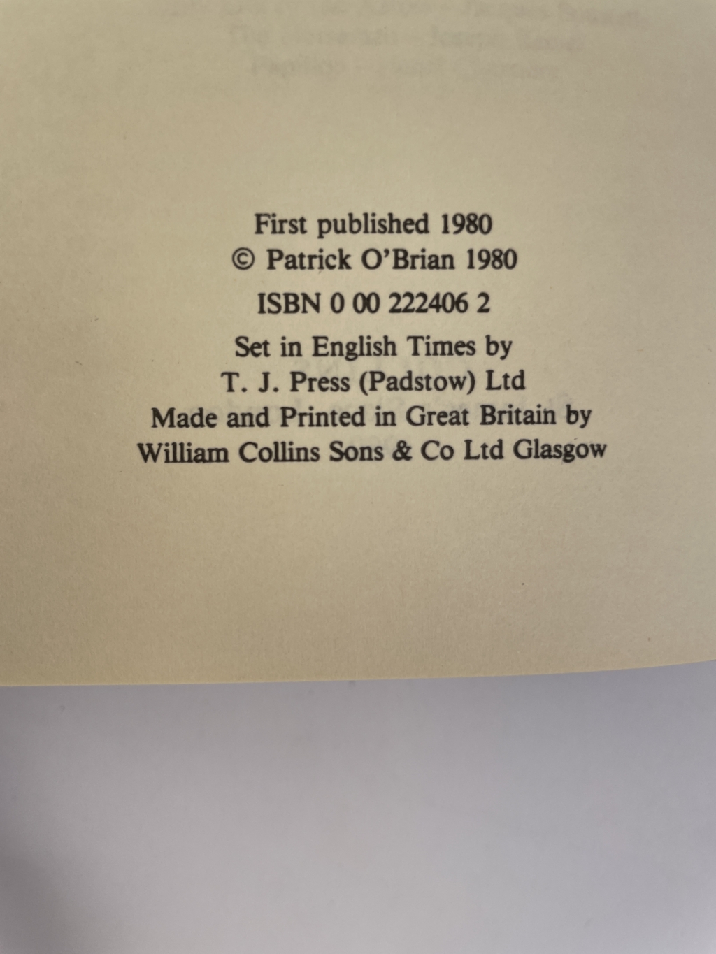 patrick obrian the surgeons mate first edition2