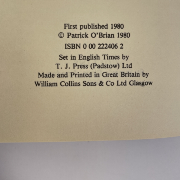 patrick obrian the surgeons mate first edition2