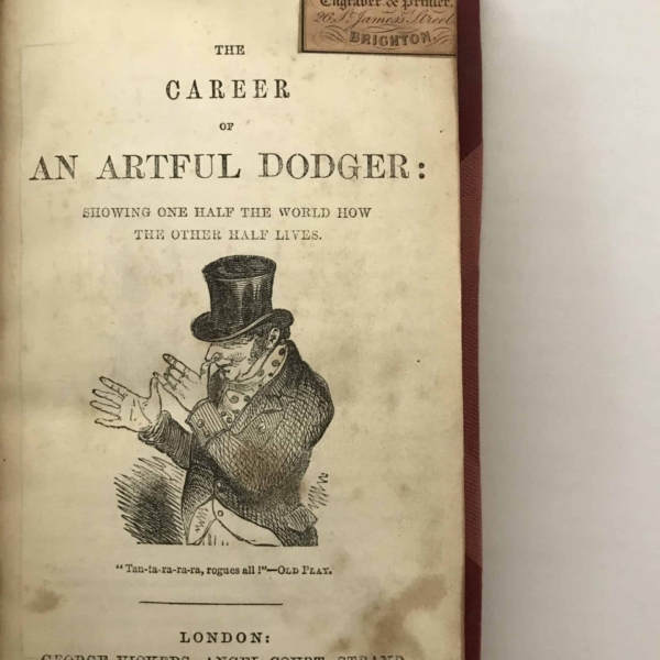 the career of an artful dodger first edition2