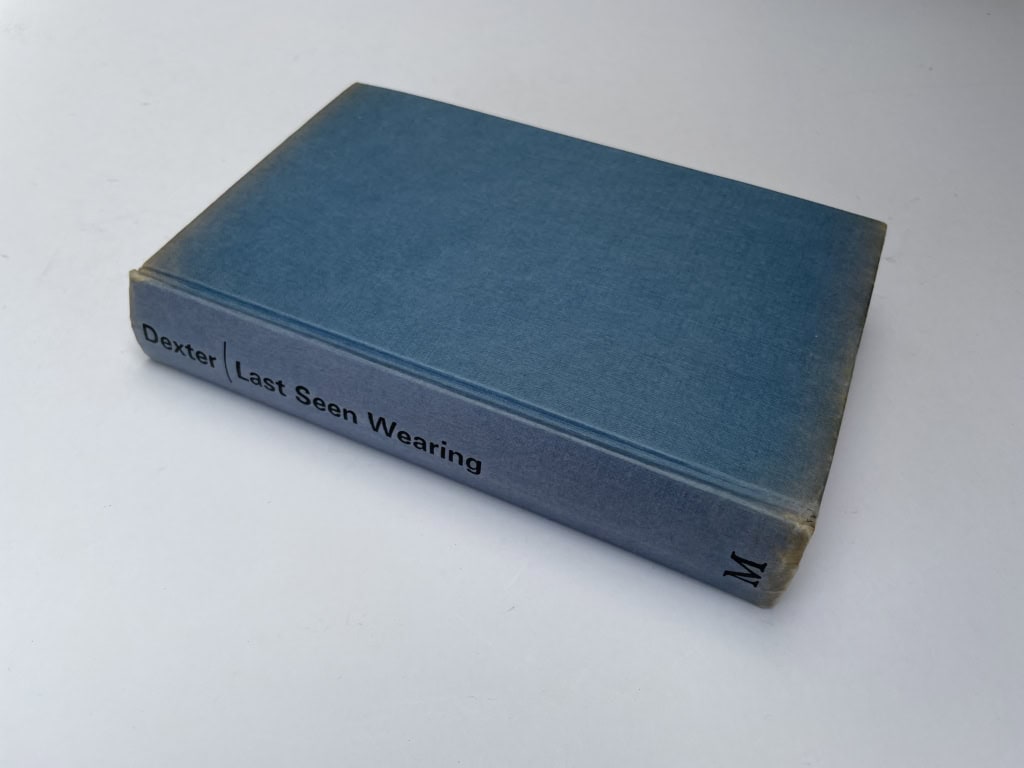 colin dexter last seen wearing signed first edition4