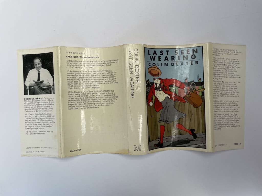 colin dexter last seen wearing signed first edition5