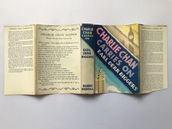 earl derr biggers charlie chan carries on first edition3