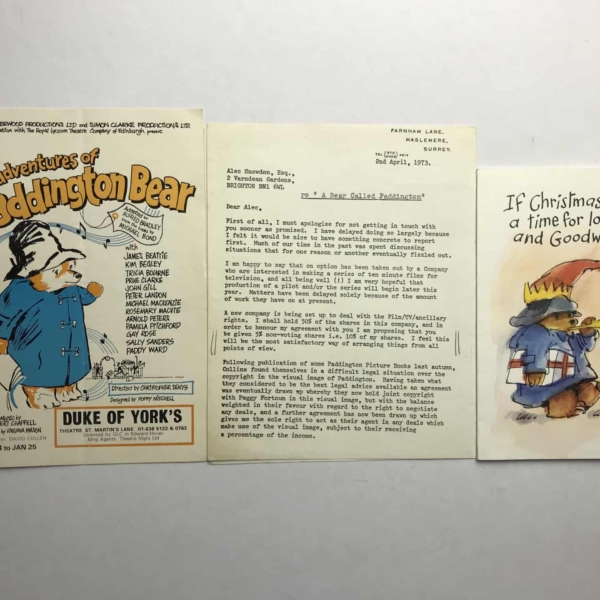 michael bond signed paddington set14