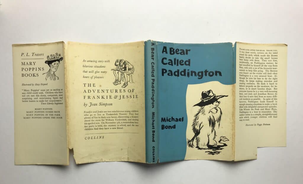 michael bond signed paddington set2