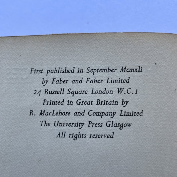 ts eliot four quartets set4