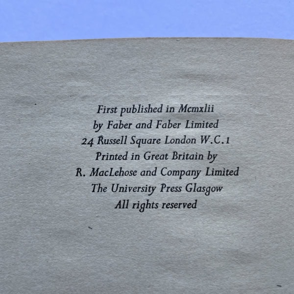 ts eliot four quartets set5