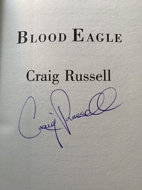 Craig Russell Blood Eagle Signed First Edition2