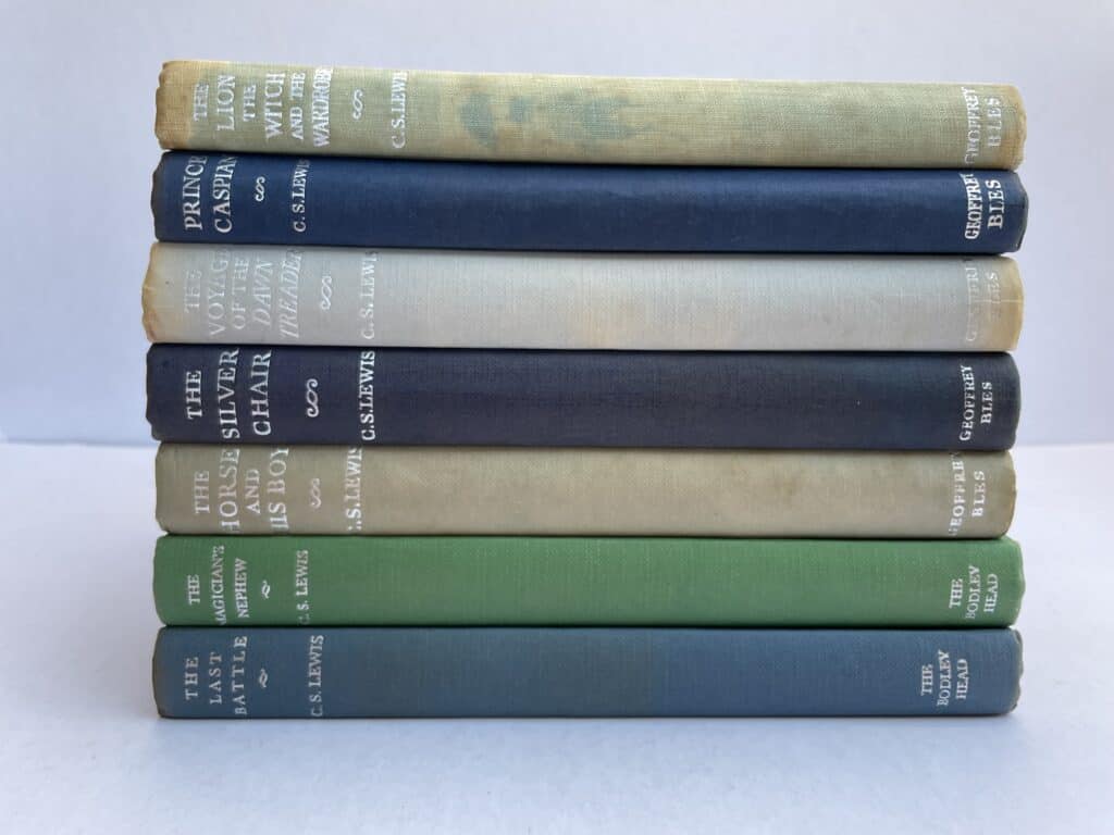 cs lewis narnia set first editions9