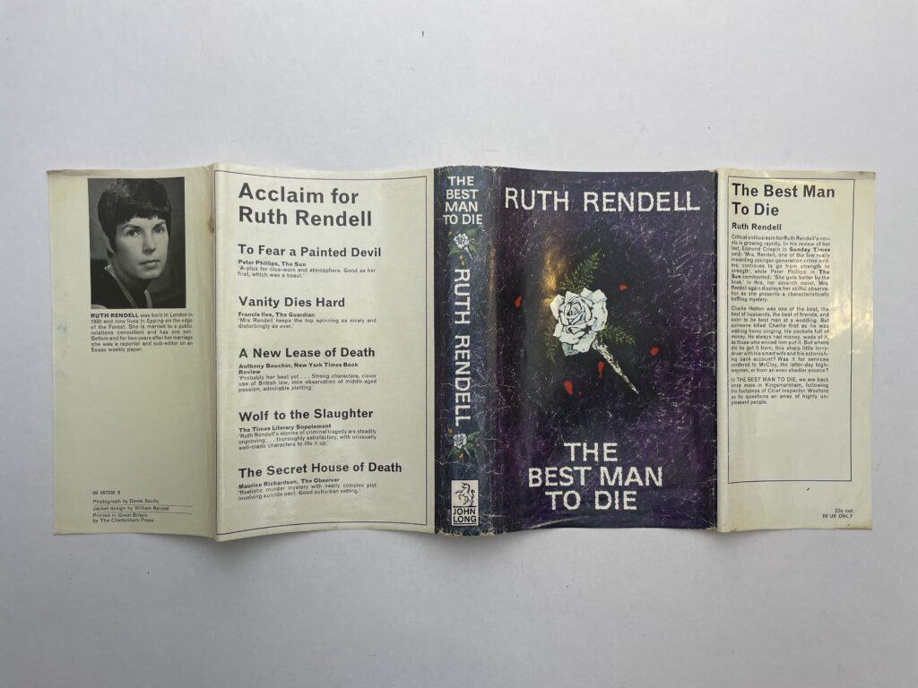 ruth rendell the best man to die signed5