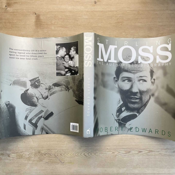 stirling moss biography double signed 5