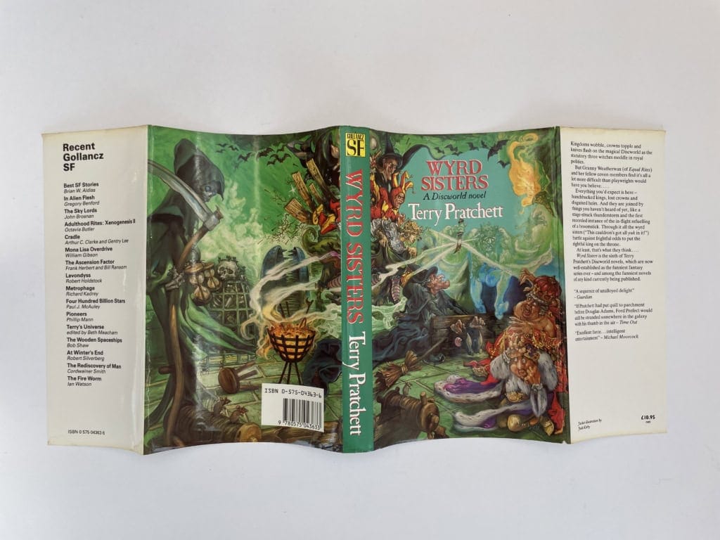 terry pratchett wyrd sisters first ed4