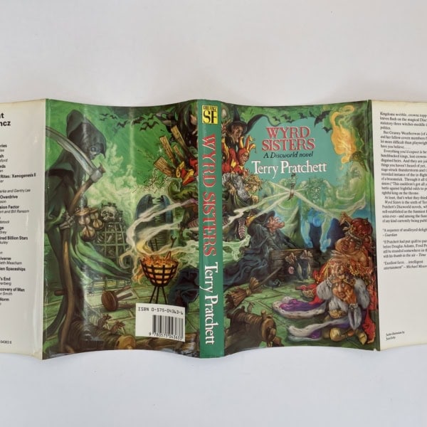 terry pratchett wyrd sisters first ed4