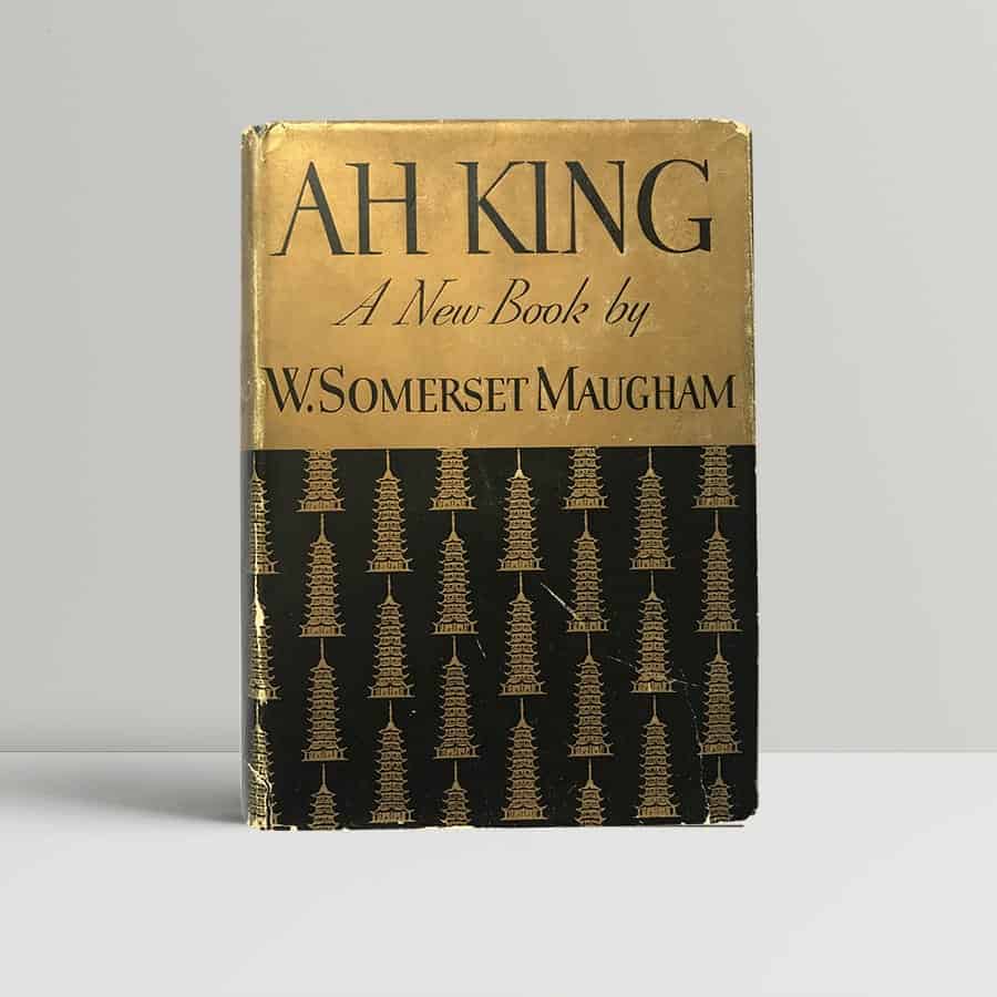 w somerset maugham ah king signed first edition1