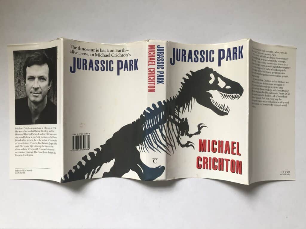 2024 Jurassic Park First Edition Michael Crichton