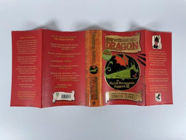 cressida cowell how to train your dragon first ed4