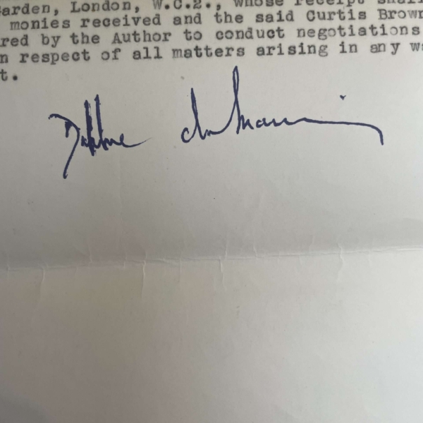 daphne du maurier the apple tree with signed letter8