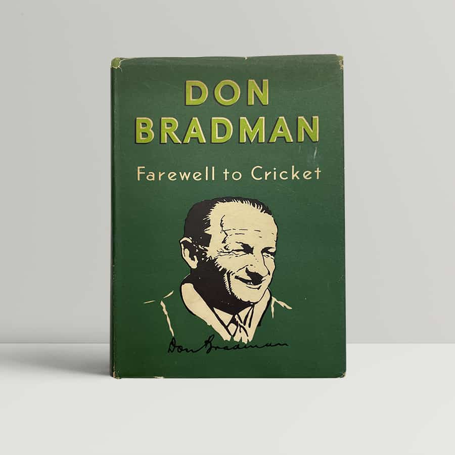 don bradman farewell to cricket signed first edition1