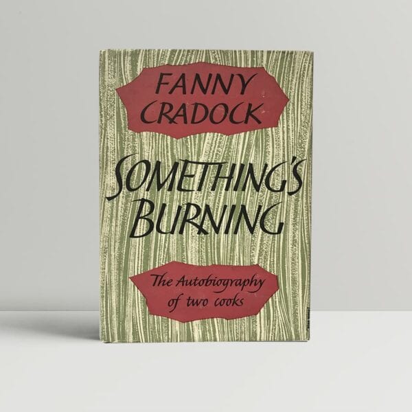 fanny cradock somethings burning signed first edition1
