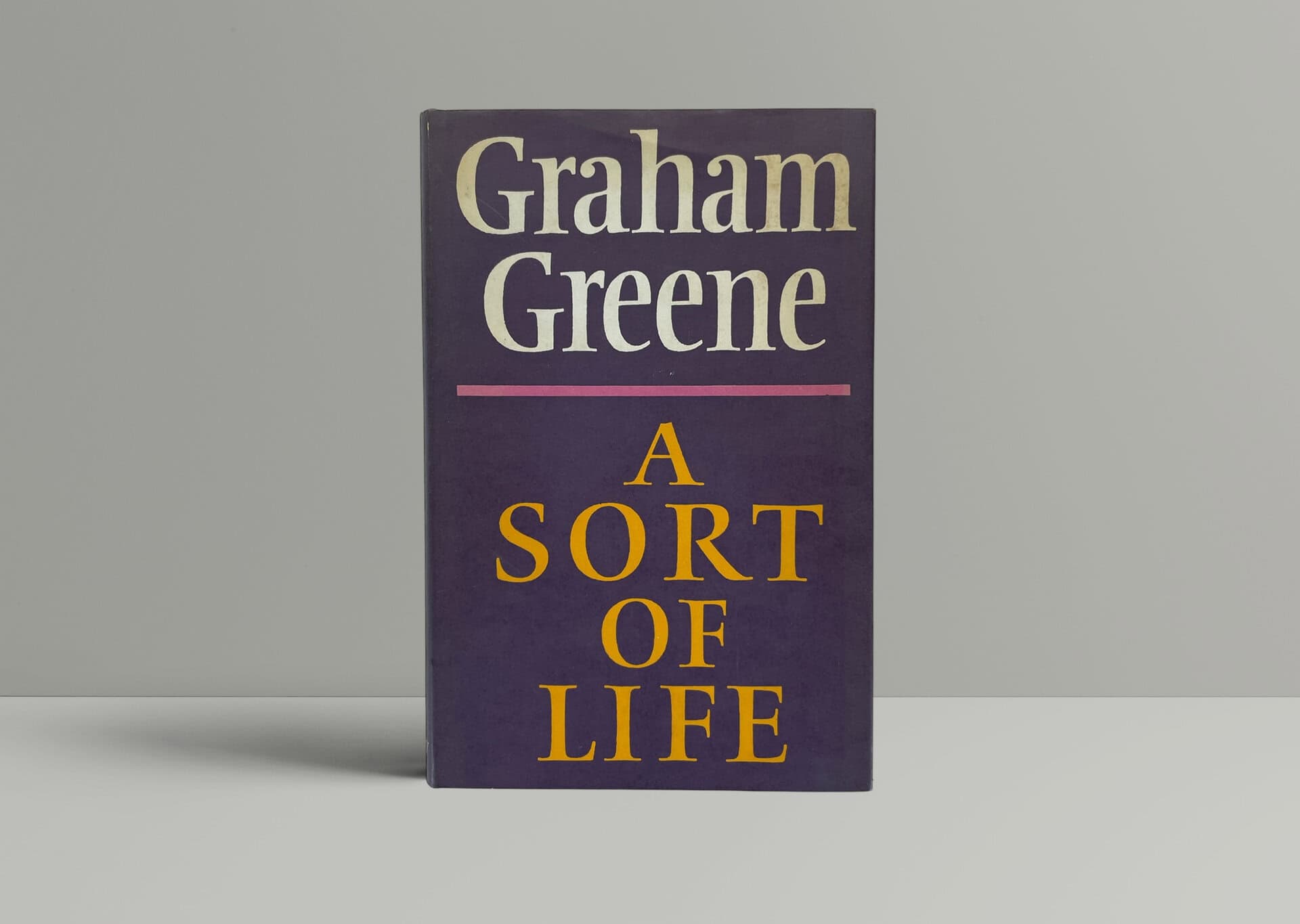 graham greene a sort of life first edi1