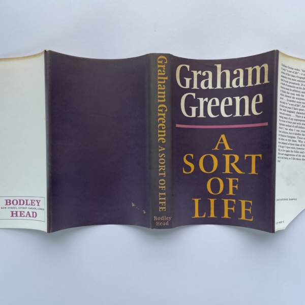 graham greene a sort of life first edi4