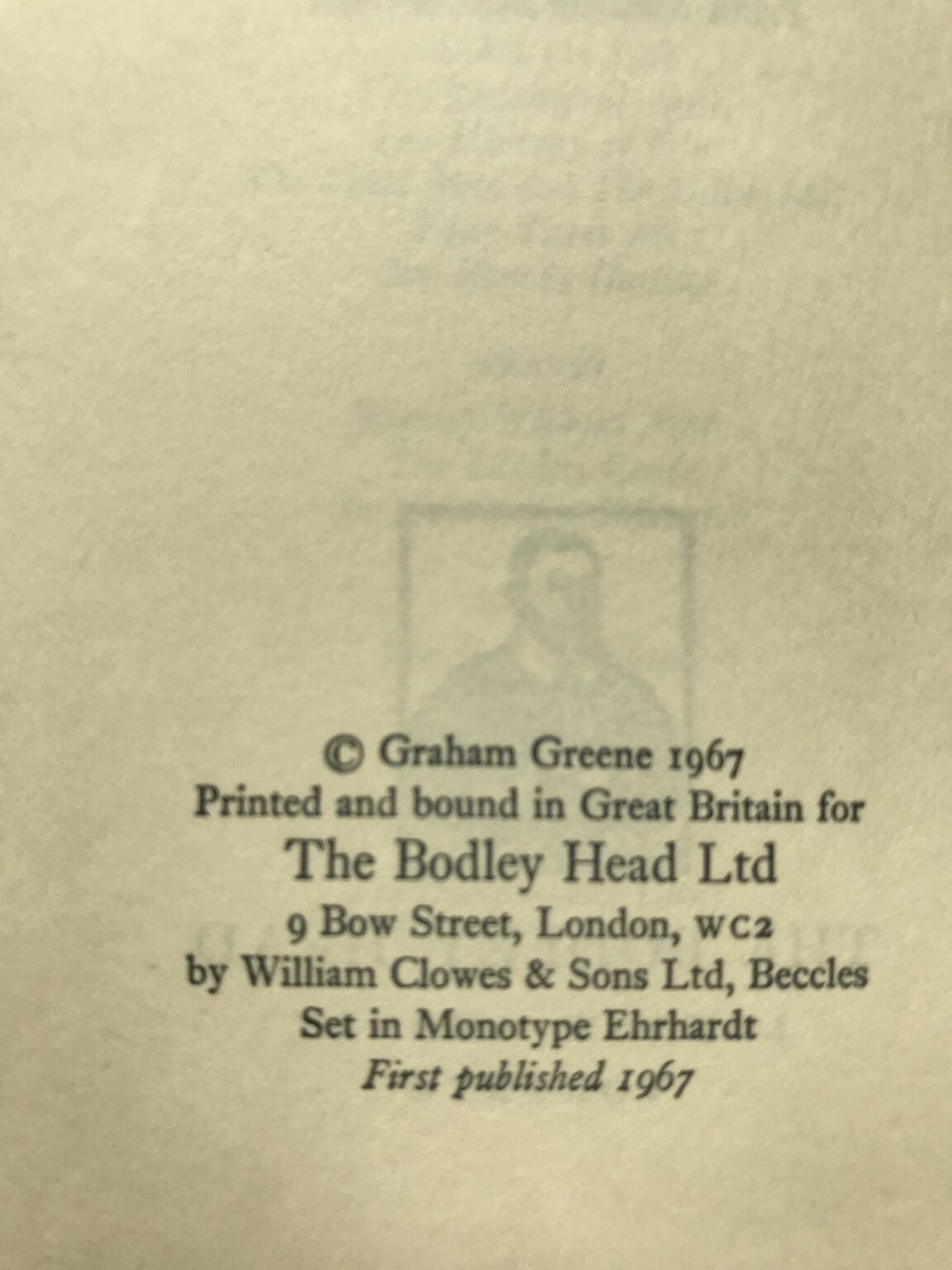 graham greene may we borrow your husband first edition2