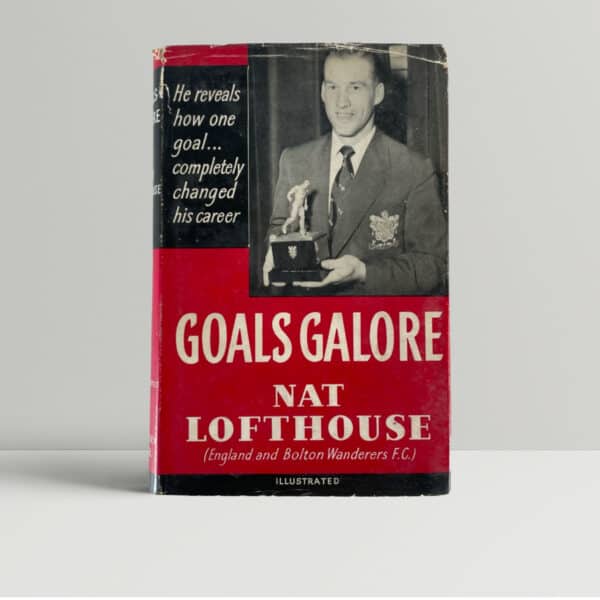 nat lofthouse goals galore multi signed first 1
