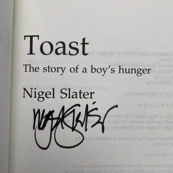 nigel slater toast signed 1st ed2