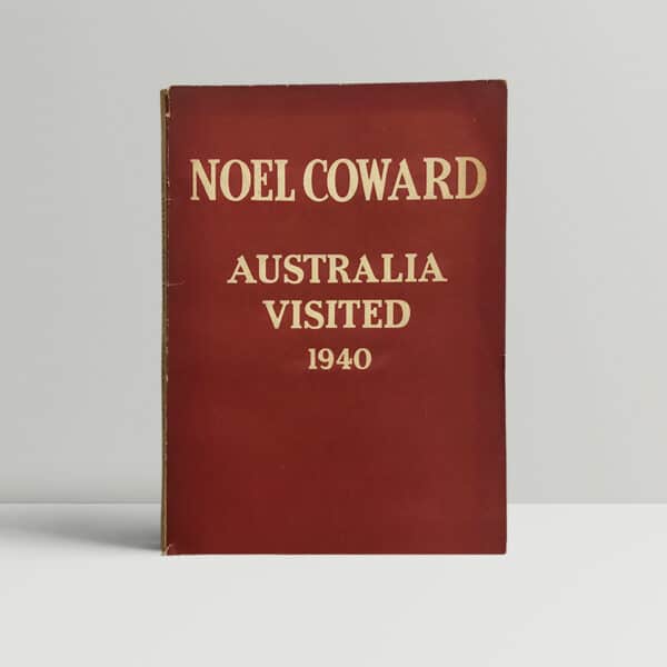 noel coward australia visited first edition1