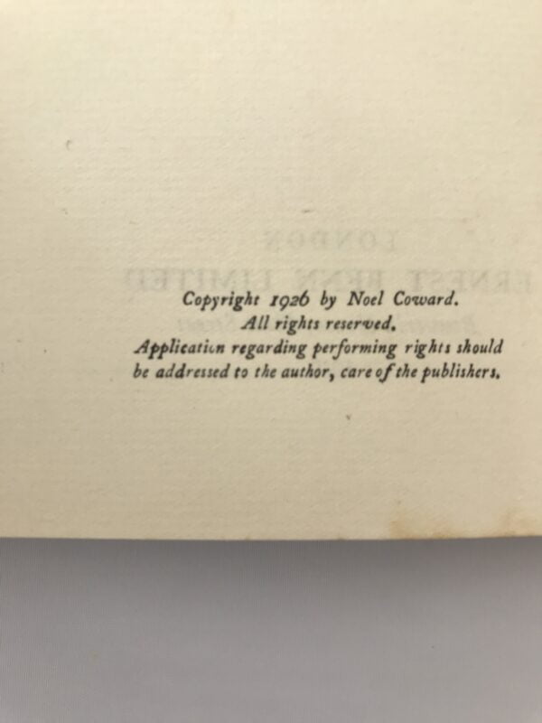 noel coward the queen was in the parlour first edition2