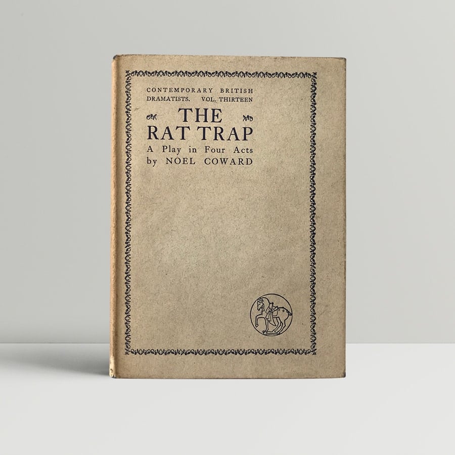 noel coward the rat trap first edition1