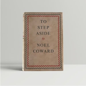 noel coward to step aside signed first ed1