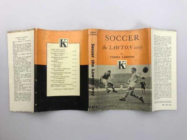 tommy lawton soccer the lawton way signed first edition3
