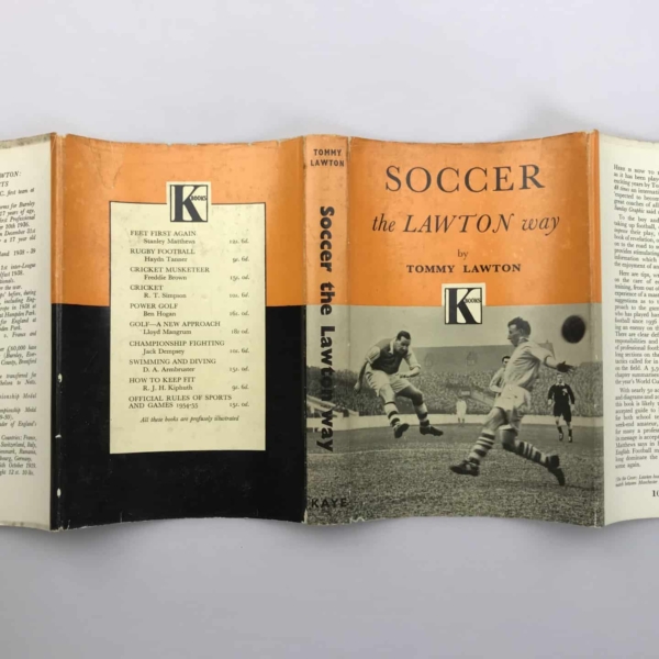 tommy lawton soccer the lawton way signed first edition3