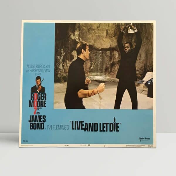 6Live And Let Die Original Unframed Lobby Poster6