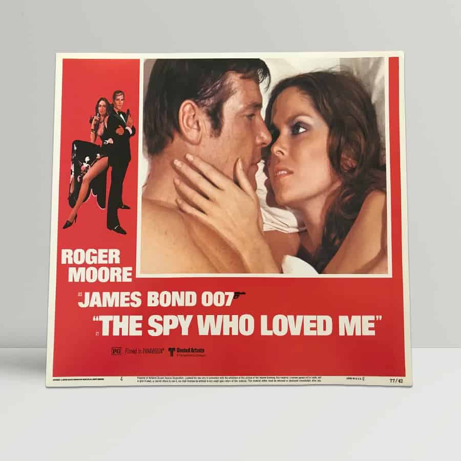 The Spy Who Loved Me Original Unframed Lobby Poster4