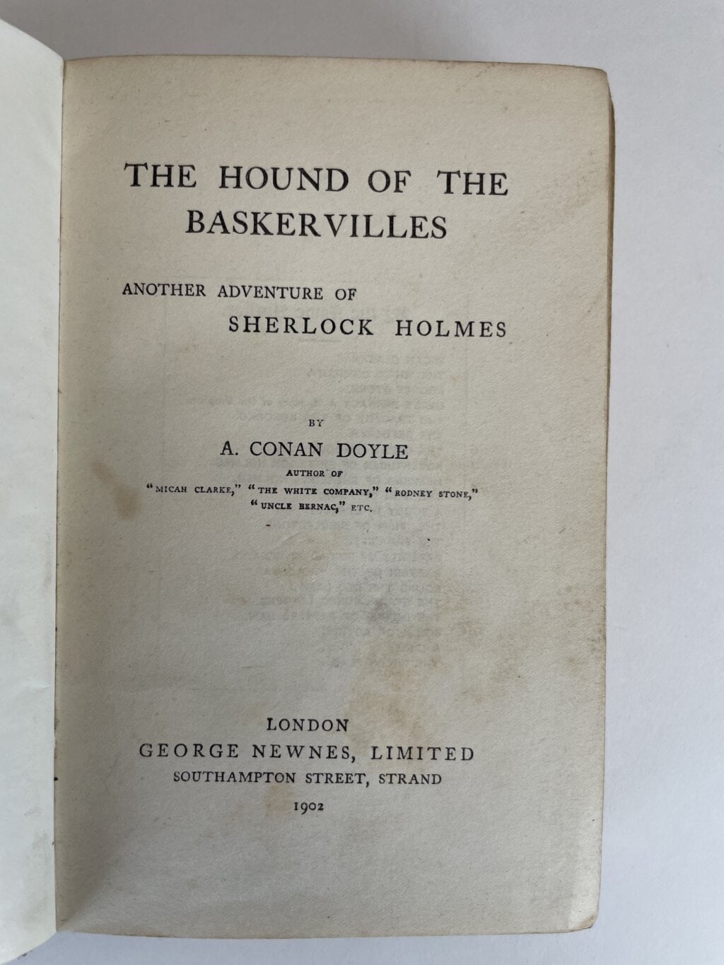 arthur conan doyle the hound of the baskervilles first 2