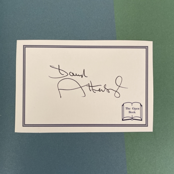 david attenborough a life on our planet signed first2