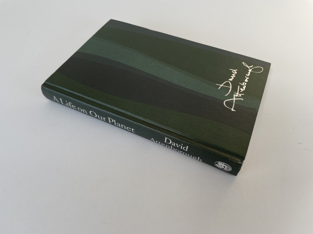 david attenborough a life on our planet signed first4