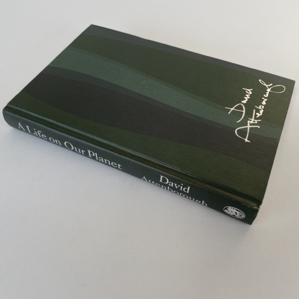 david attenborough a life on our planet signed first4