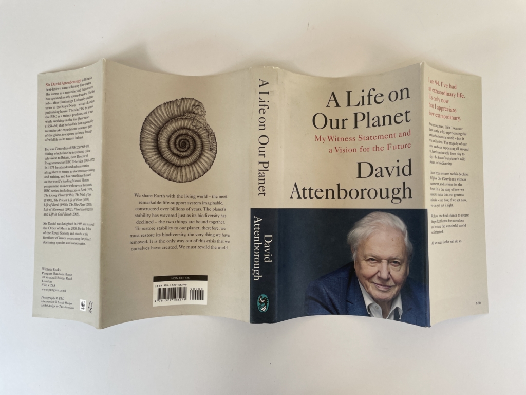 david attenborough a life on our planet signed first5