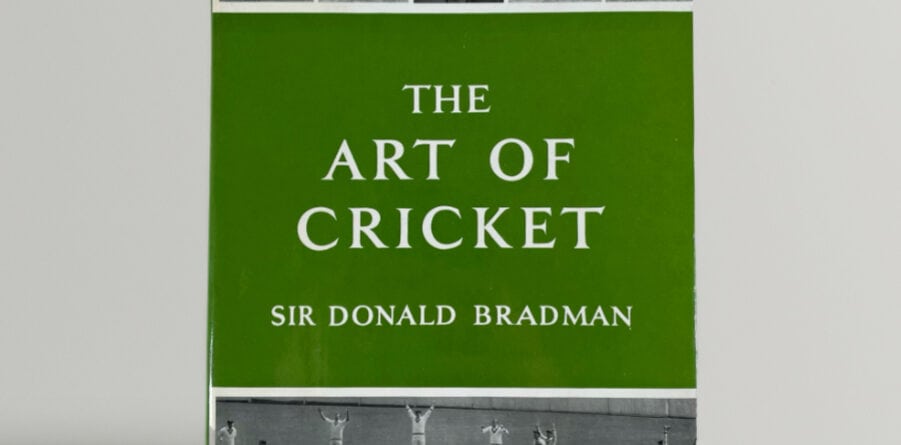 donald bradman the art of cricket signed first edition1