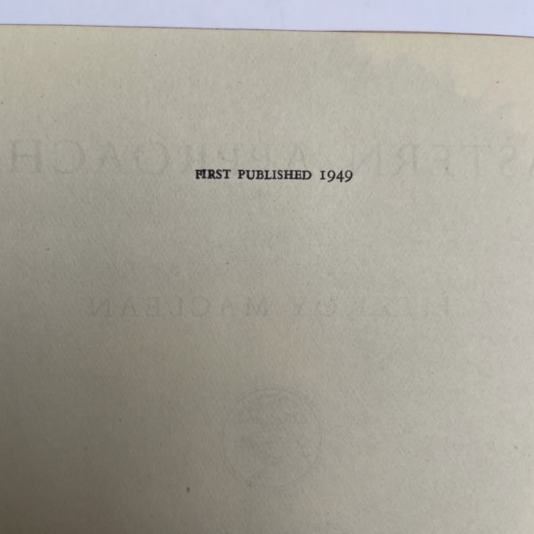 fitzroy maclean eastern approaches first edition2