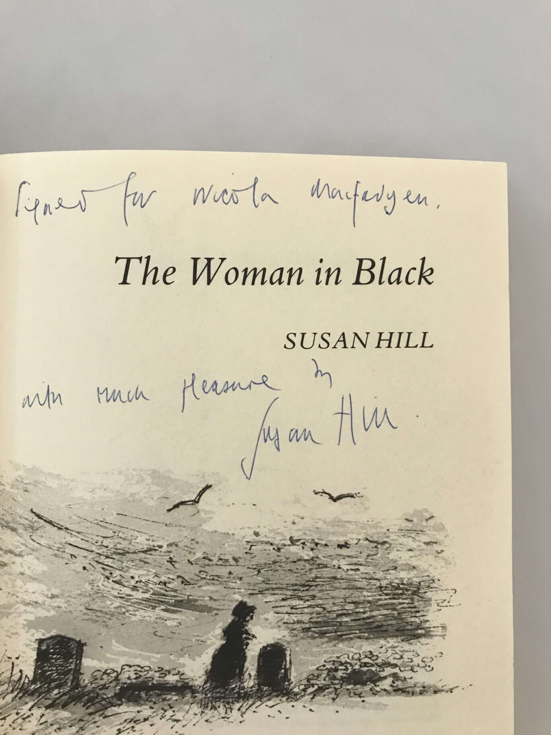 susan hill the woman in black signed first edition2