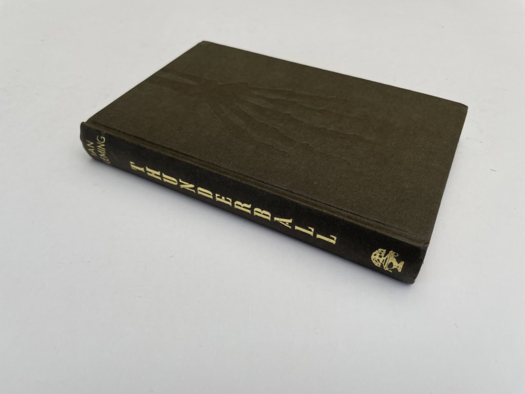ian fleming thunderball first ed 2250 3