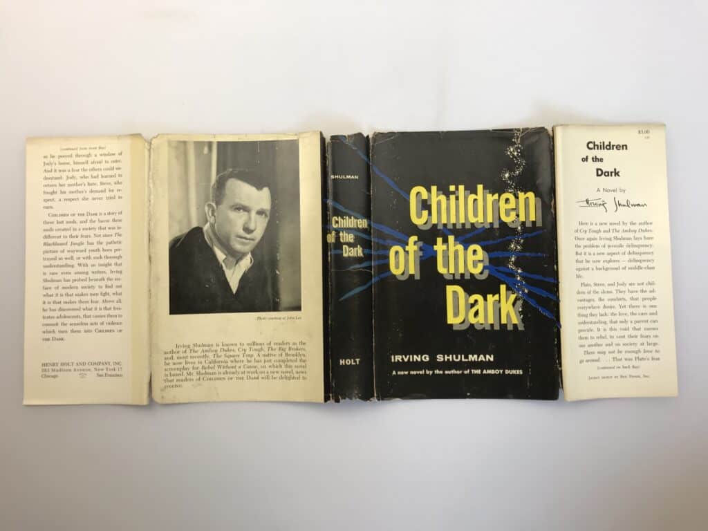 irving shulman children of the dark signed first edition5