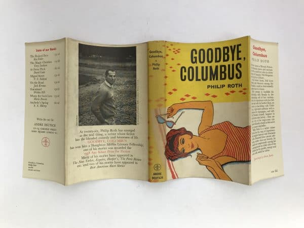philip roth goodbye columbus first edition4