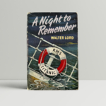 A Night To Remember - Walter Lord - First UK Edition - SIGNED Millvina Dean