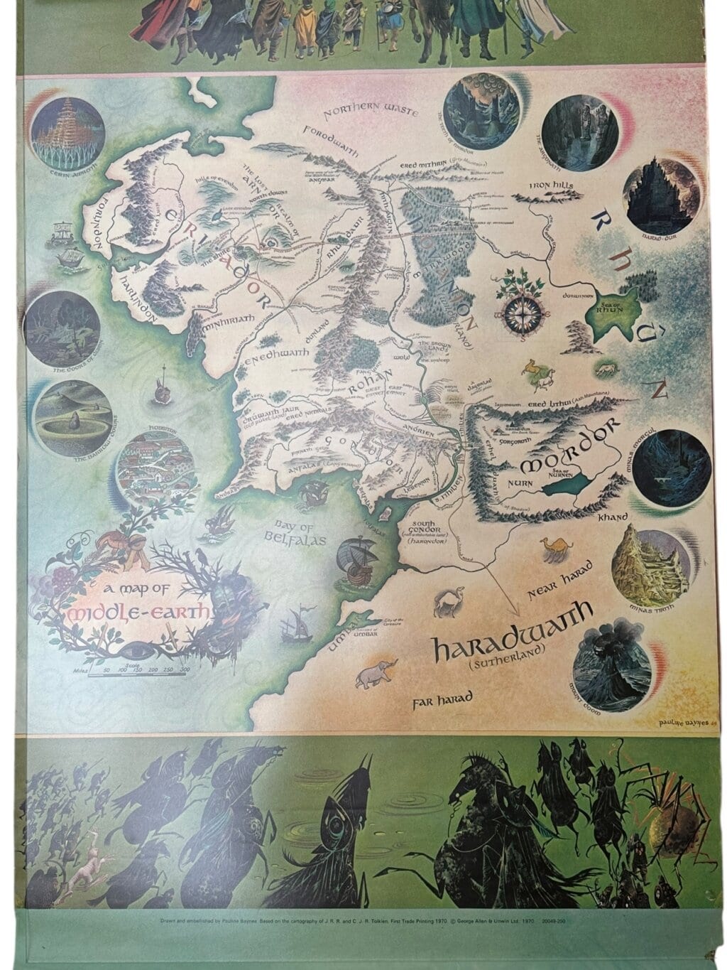 Tolkien Middle Earth Map Pauline Baynes2