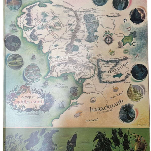 Tolkien Middle Earth Map Pauline Baynes2